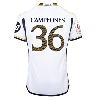 Maillot Champions 36th Real Madrid Domicile 2024 Homme | Foot Sport