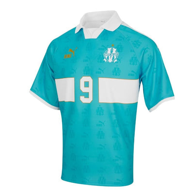 Maillot Marseille Retro King Bleu Homme