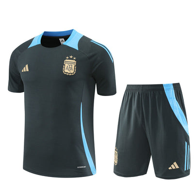 Maillot/Short entraînement Argentine Gris 2024 2025 | Foot Sport