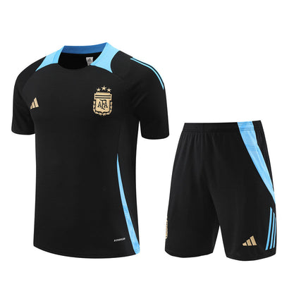 Maillot/Short entraînement Argentine Noir 2024 2025 | Foot Sport