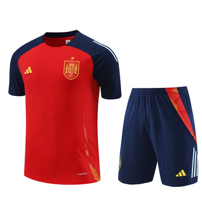 Maillot/Short entraînement Espagne Rouge 2024/25 | Foot Sport