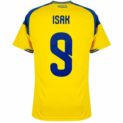 Maillot Suede Isak Domicile 2026 2027 Homme Coupe du Monde