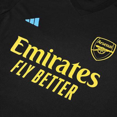 Maillot Training Arsenal Noir Homme/Enfant 2023-2024 | Foot Sport