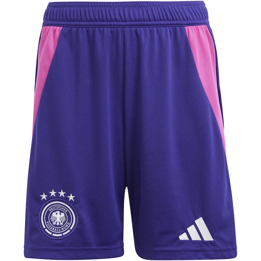 Short Allemagne Blanc Homme 2024 2025 Exterieur | Foot Sport