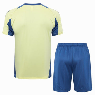 Ensemble Maillot Short Ajax Amsterdam Homme/Enfant 2024 2025 Jaune
