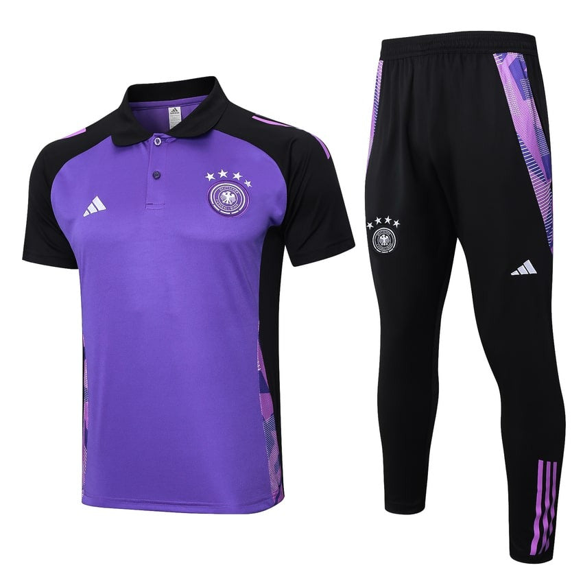 Polo Allemagne Homme 2024 2025 Violet