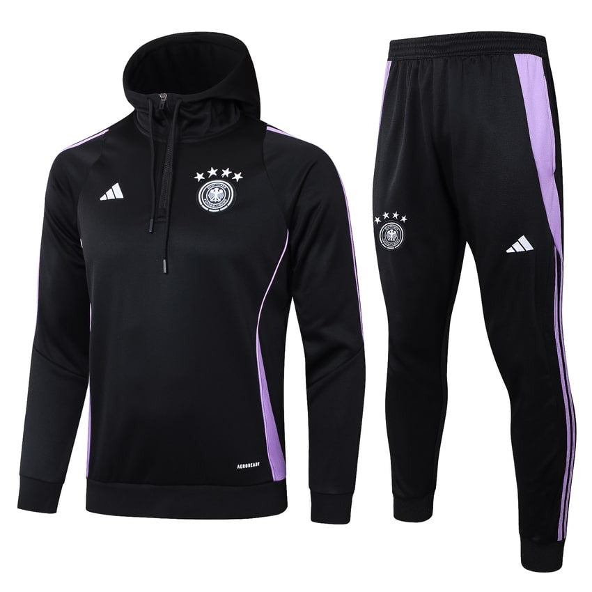 Survetement Allemagne Sweat Homme/Enfant 2024 2025 Noir