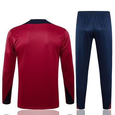 Survetement Angleterre Training Homme/Enfant 2024 2025 Rouge