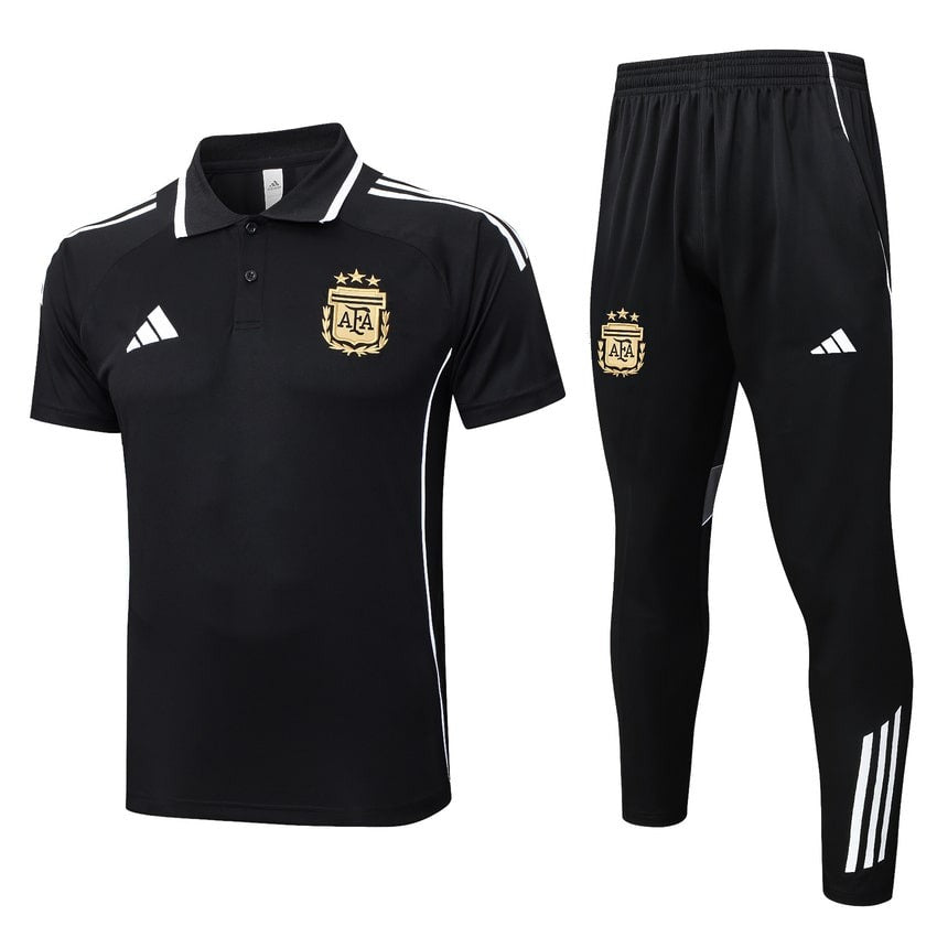 Polo Argentine Homme 2025 2026 Noir