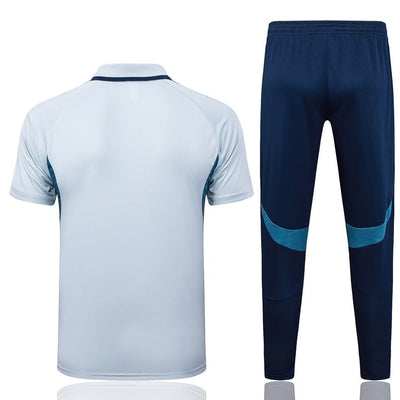 Polo Arsenal Homme 2025 2026 Blanc Bleu