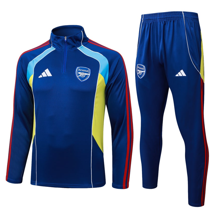Survetement Arsenal Training Homme/Enfant 2025 2026 Bleu | Foot Sport