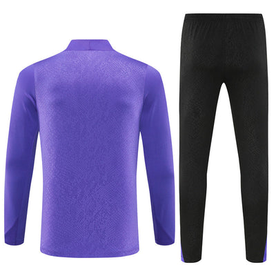 Survetement Barcelone Training Homme/Enfant 2025 2026 Violet Clair