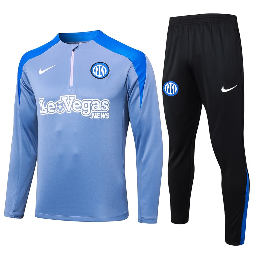 Survetement Inter Milan Training Homme/Enfant 2025 2026 Bleu Ciel