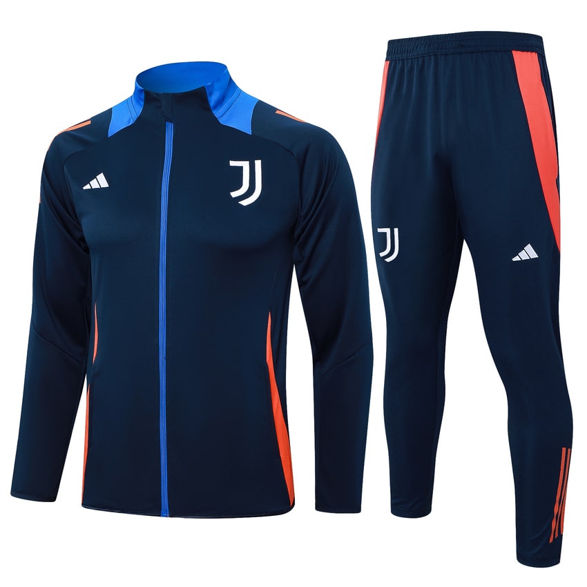 Survetement Juventus Veste Homme/Enfant 2024 2025 Bleu | Foot Sport