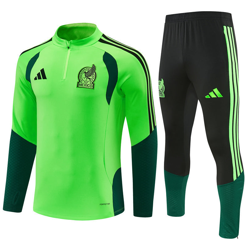 Survetement Mexique Training Homme/Enfant 2026 2027 Vert