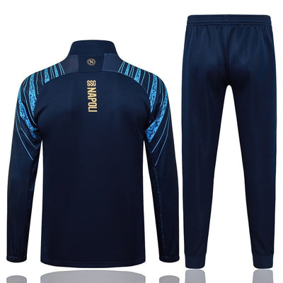 Survetement Naples Veste Homme/Enfant 2025 2026 Bleu Sombre