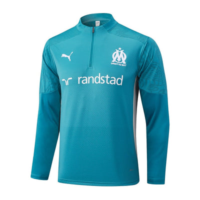 Survetement Marseille OM Training Homme/Enfant 2025 2026 Vert Clair | Foot Sport