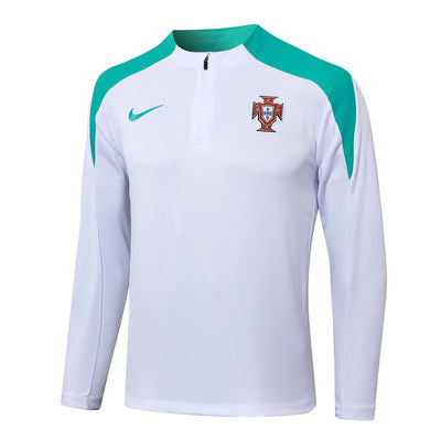 Survetement Portugal Training Homme/Enfant 2024 2025 Blanc
