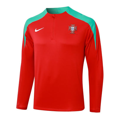 Survetement Portugal Training Homme/Enfant 2024 2025 Rouge