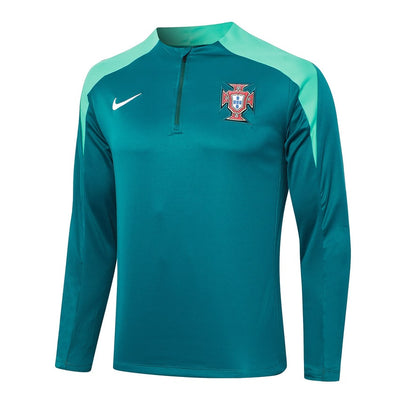 Survetement Portugal Training Homme/Enfant 2024 2025 Vert