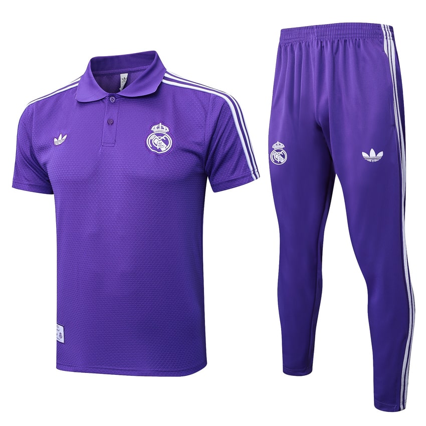 Polo Real Madrid Homme 2025 2026 Violet