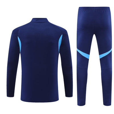 Survetement Real Madrid Training Homme/Enfant 2025 2026 Bleu Foncé