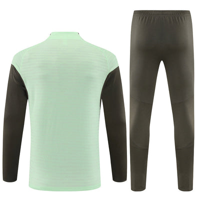 Survetement Real Madrid Training Homme/Enfant 2025 2026 Vert Clair