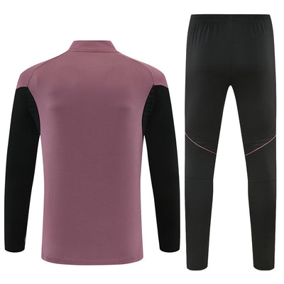 Survetement Real Madrid Training Homme/Enfant 2025 2026 Violet Noir