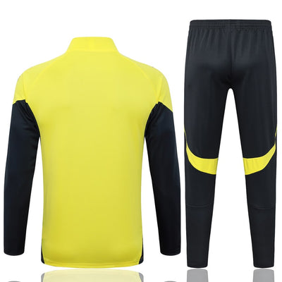Survetement Real Madrid Veste Homme/Enfant 2025 2026 Jaune Clair