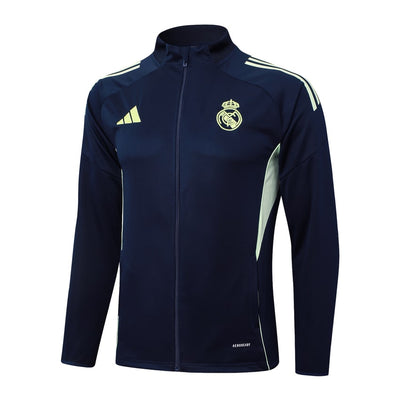 Survetement Real Madrid Veste Homme/Enfant 2025 2026 Noir Jaune