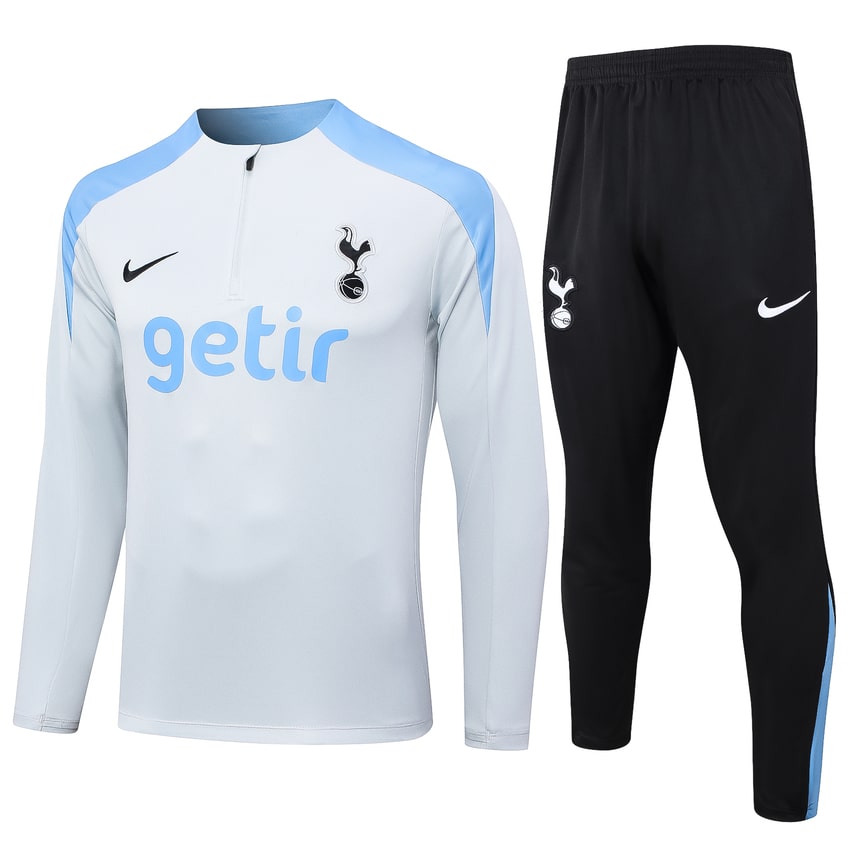 Survetement Tottenham Training Homme/Enfant 2024 2025 Blanc | Foot Sport