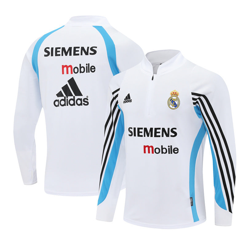 Veste Real Madrid Training Homme 2003 2004 Blanc