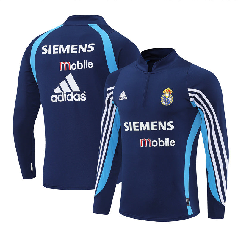 Veste Real Madrid Training Homme 2003 2004 Bleu