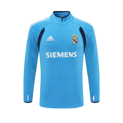 Veste Real Madrid Training Homme 2005 2006 Bleu Clair