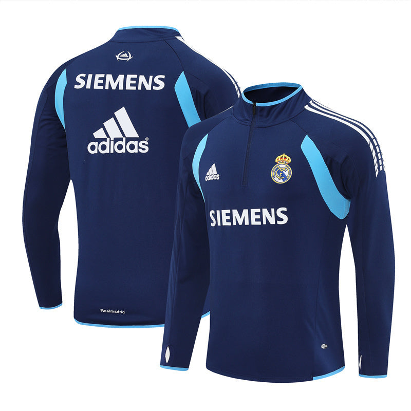 Veste Real Madrid Training Homme 2005 2006 Bleu Foncé