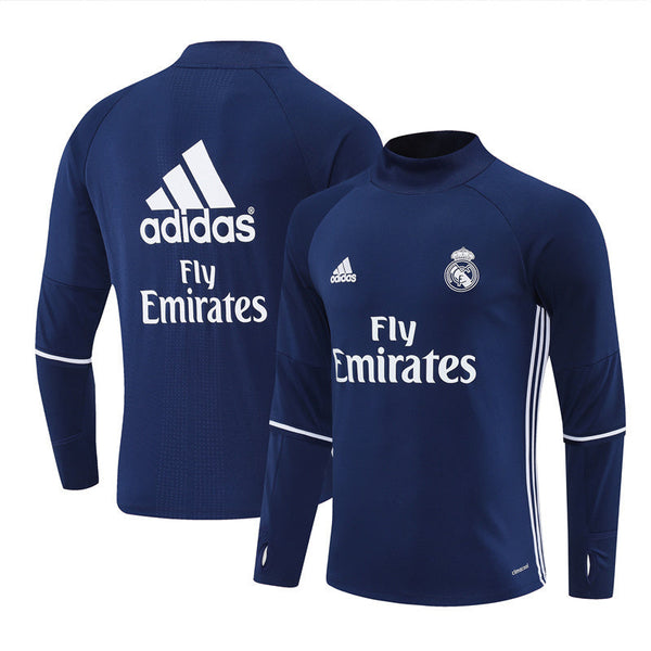 Veste Real Madrid Training Homme 2016 2017 Bleu