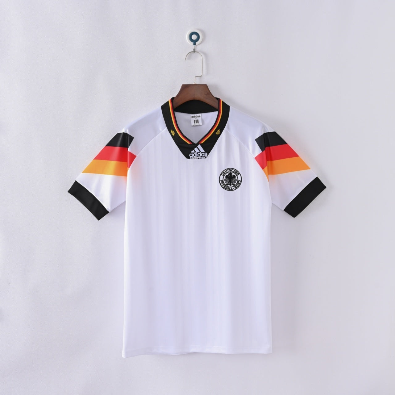 Maillot Allemagne Retro Vintage 1992 Domicile Homme