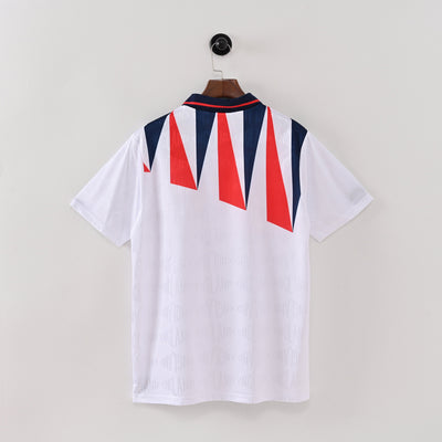 Maillot Angleterre Retro Vintage 1992 Domicile Homme