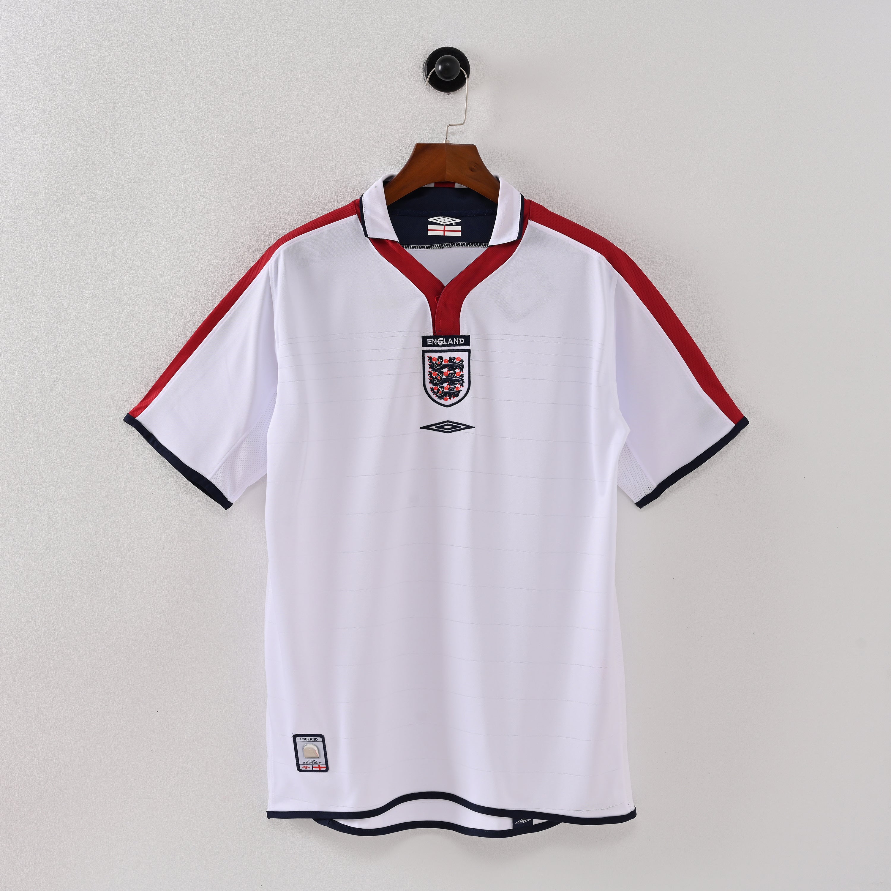 Maillot Angleterre Retro Vintage 2004 Domicile Homme