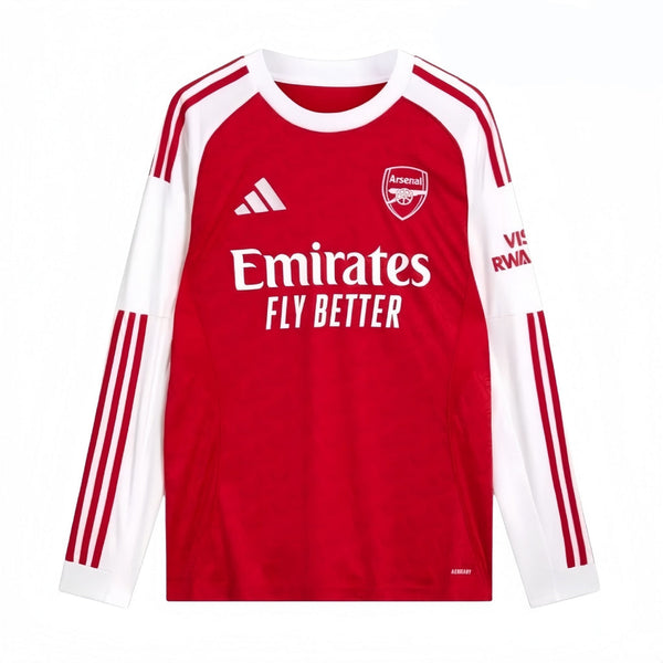 Maillot Arsenal Manches Longues Domicile Homme 2025 2026