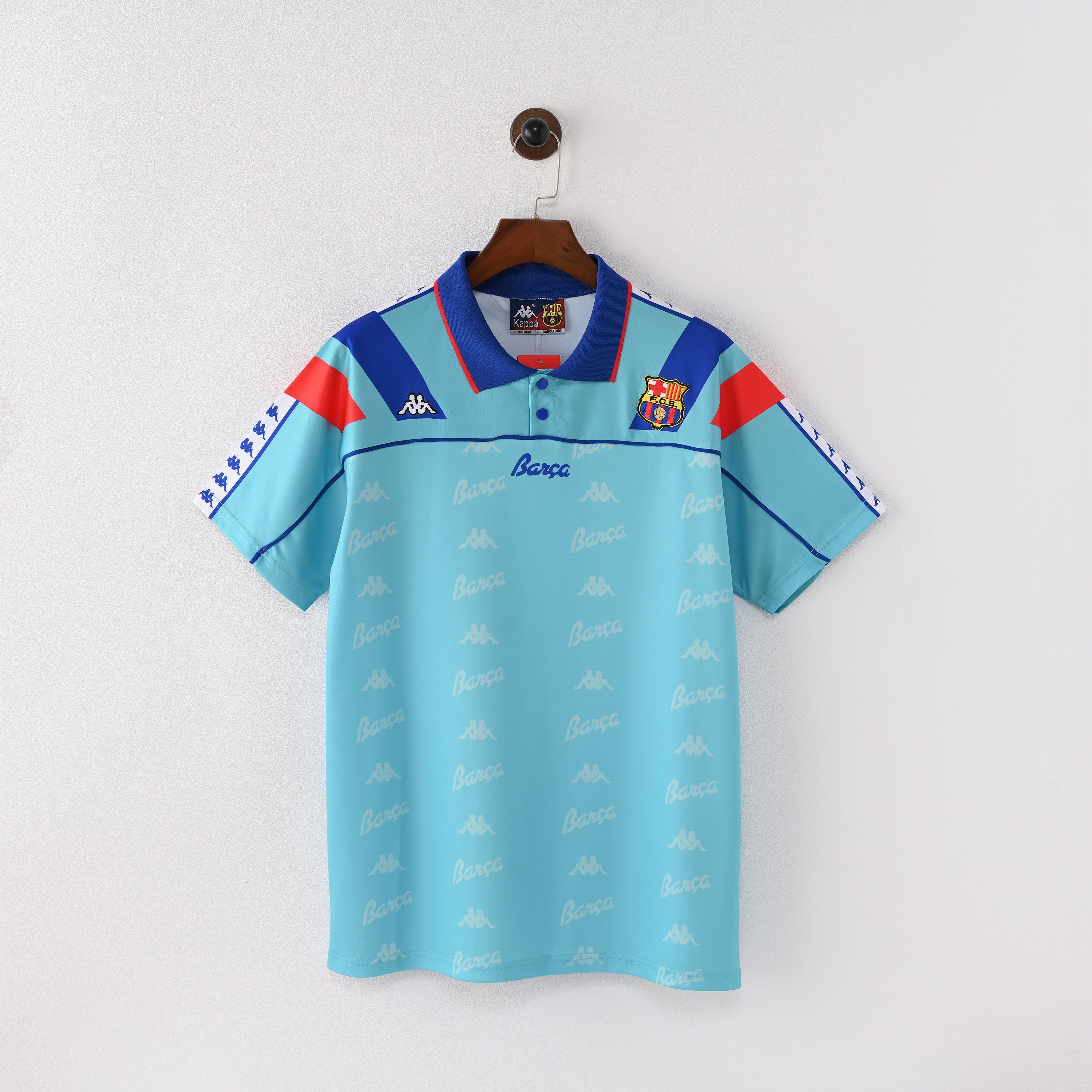 Maillot Barcelone Retro Vintage 1992-1995 Exterieur Homme