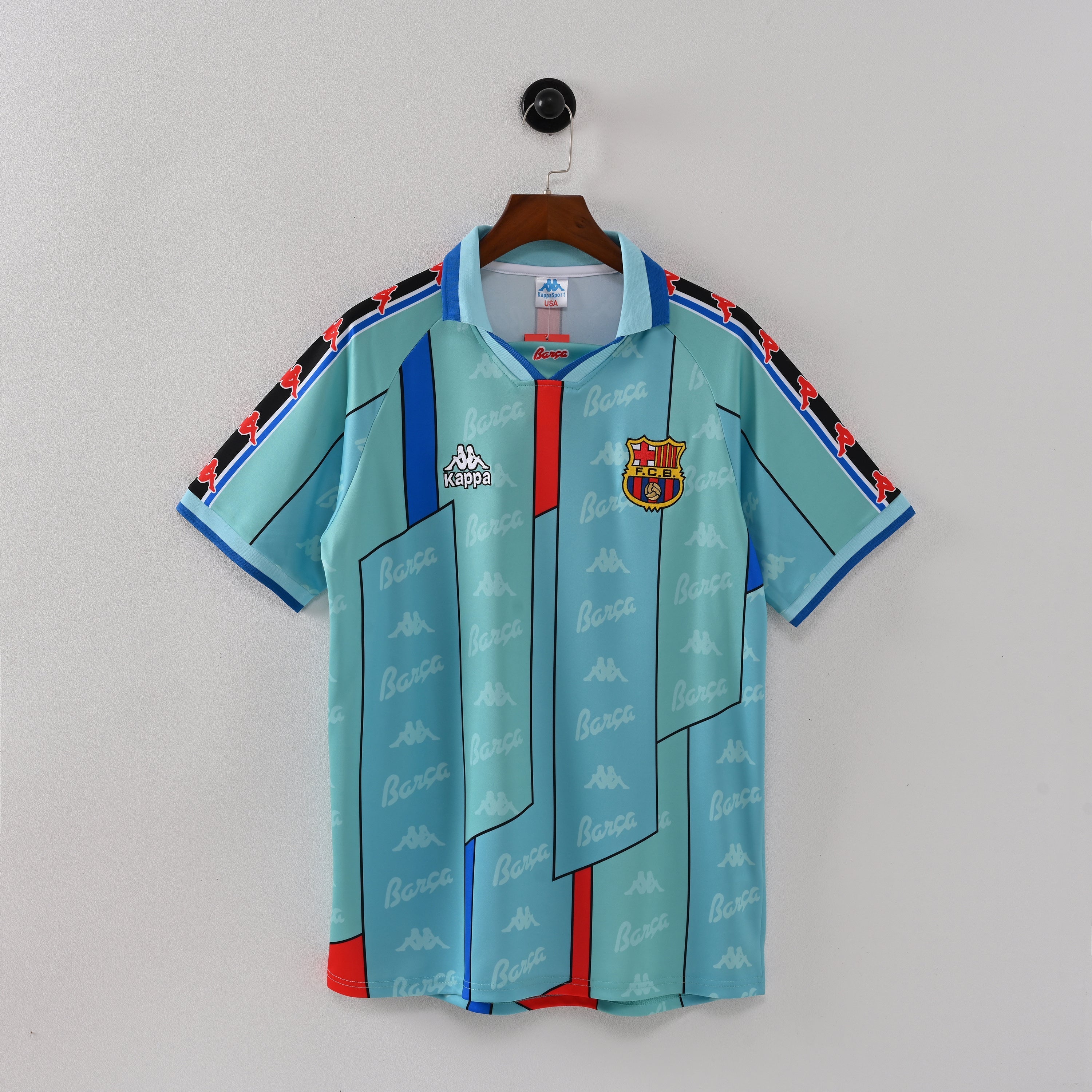 Maillot Barcelone 1996-1997 Exterieur Vintage Homme