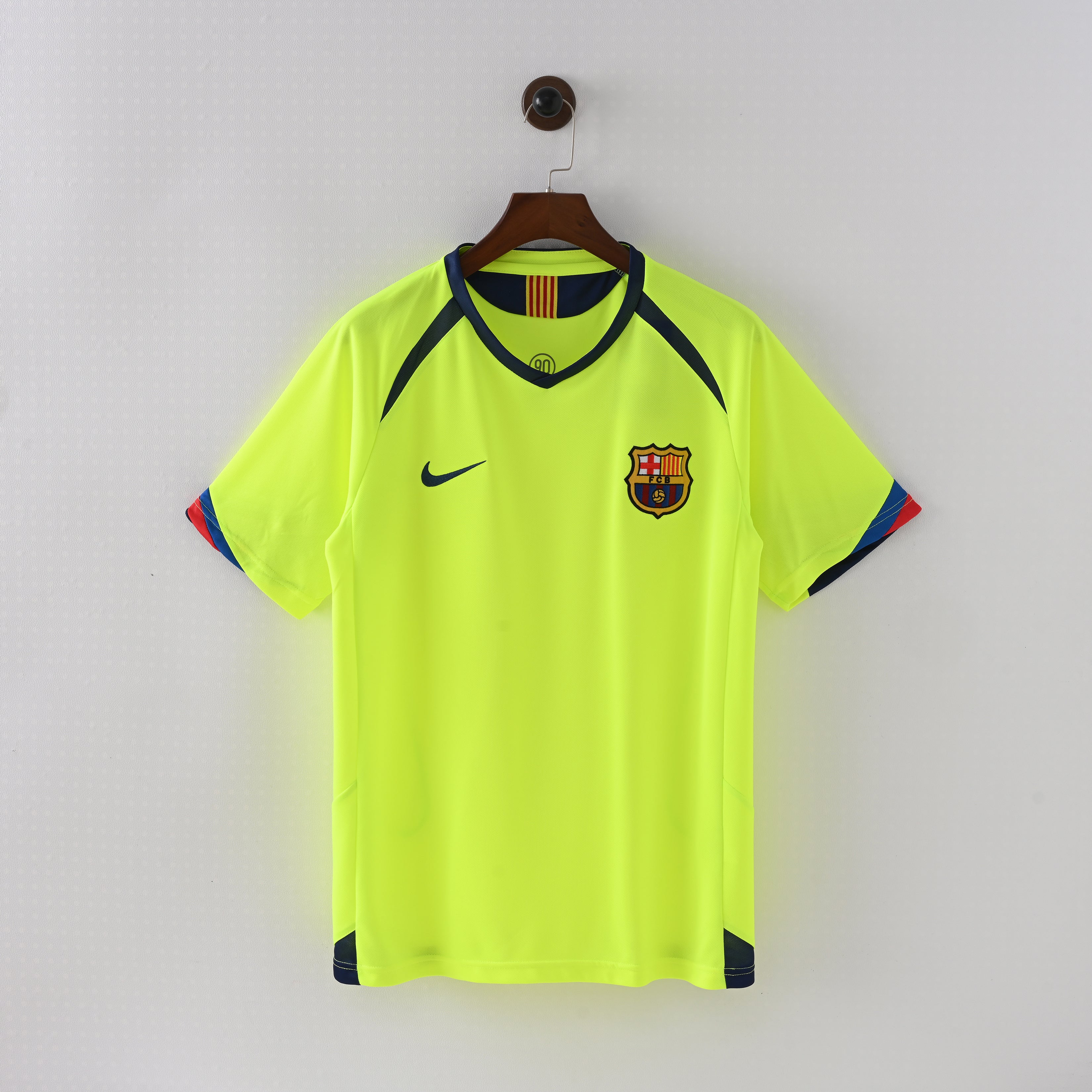 Maillot Barcelone Retro Vintage 2005-2006 Exterieur Homme