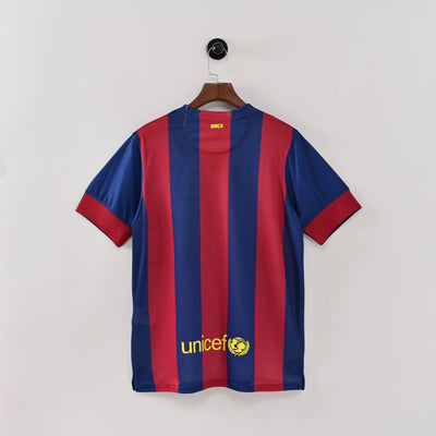 Maillot Barcelone Retro Vintage 2014-2015 Domicile Homme