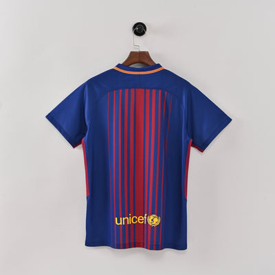 Maillot Barcelone Retro Vintage 2017-2018 Domicile Homme