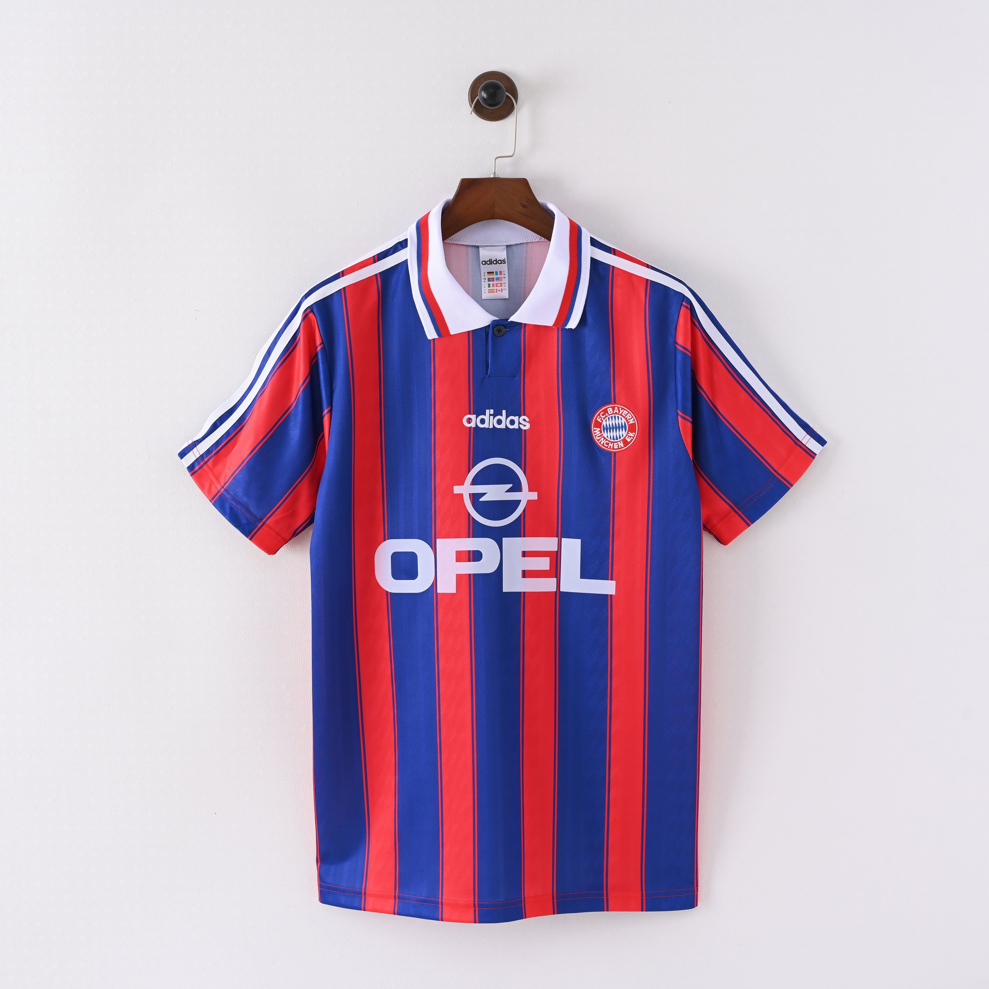 Maillot Bayern Munich Retro Vintage 1995-1997 Domicile Homme