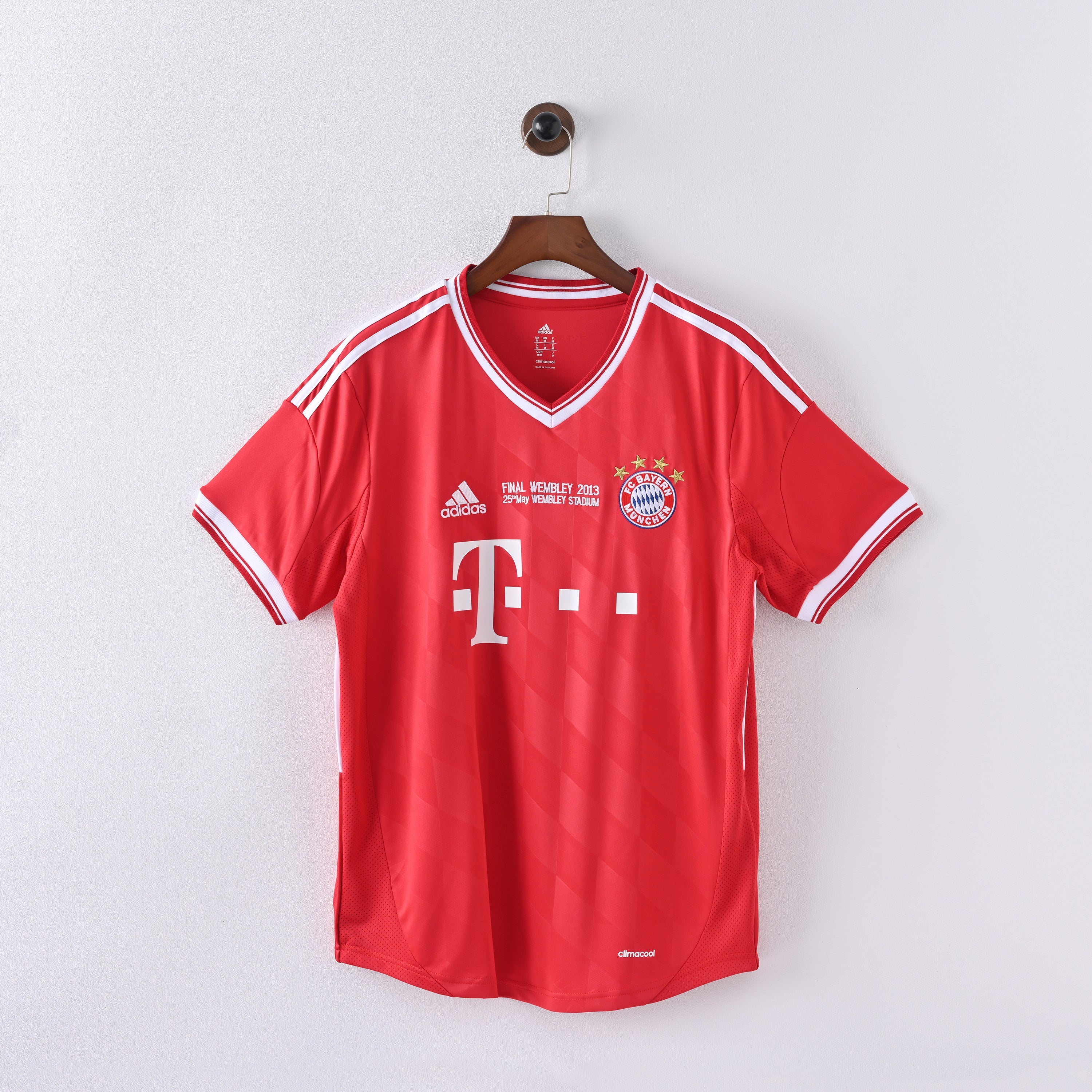 Maillot Bayern Munich Retro Vintage 2013-2014 Domicile Homme