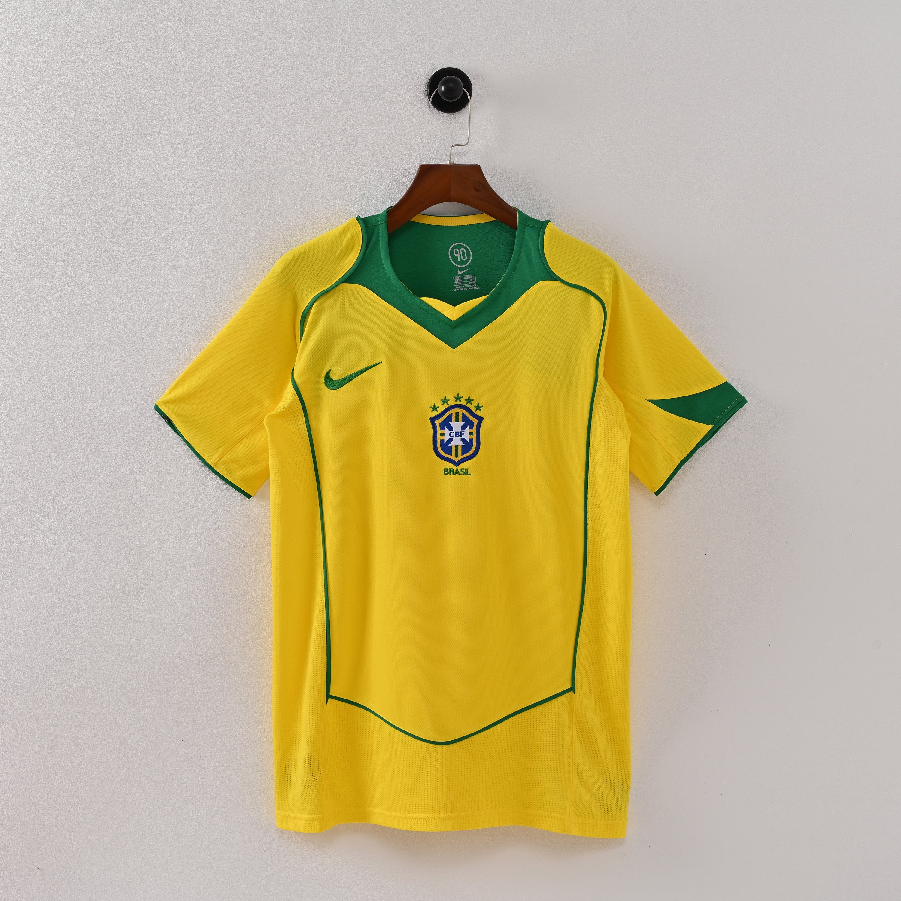 Maillot Bresil Retro Vintage 2004 Domicile Homme | Foot Sport