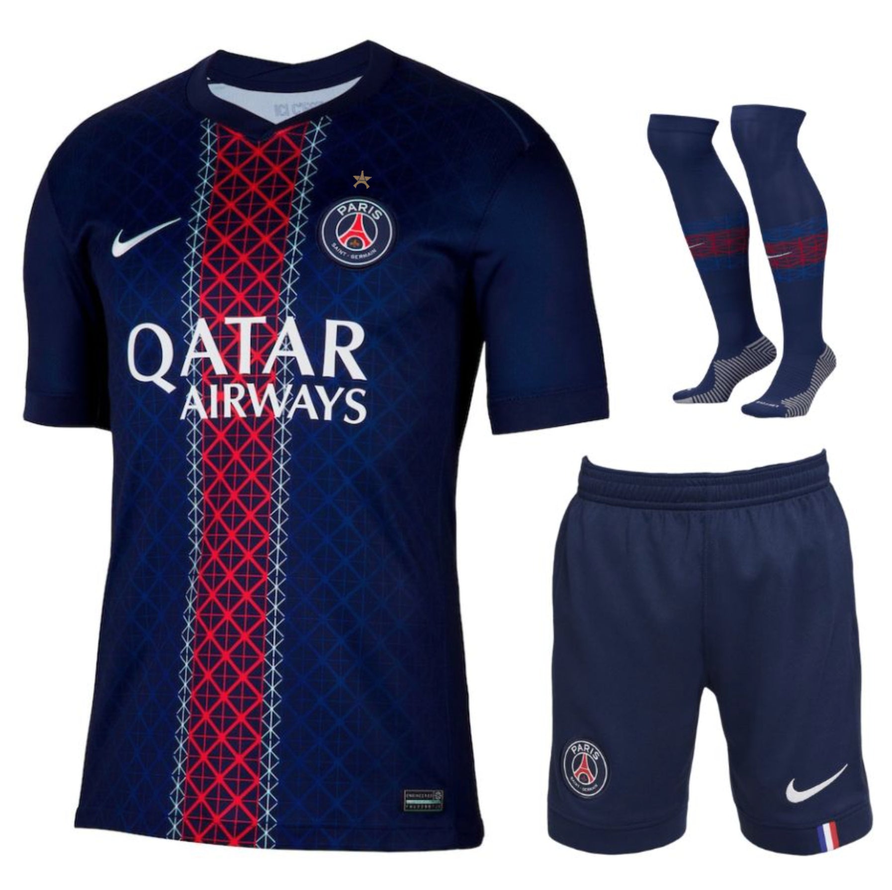 Maillot Kit Enfant 1 Etoile PSG Domicile 2025 2026 | Foot Sport