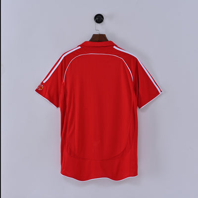 Maillot Liverpool Retro Vintage 2006-2007 Domicile Homme